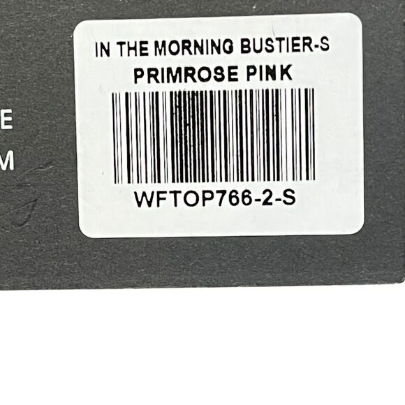 NWT White Fox Boutique In the Morning Bustier Womens Size S Primrose Pink Corset - Picture 8 of 13